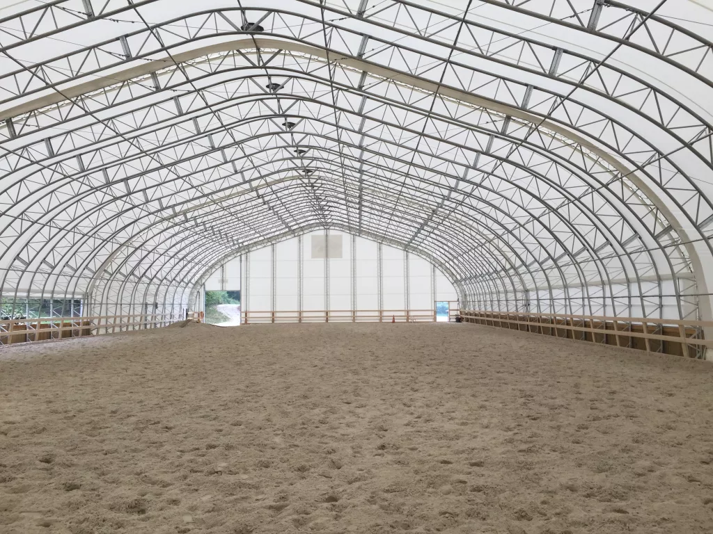 equestiran fabric building lifespan