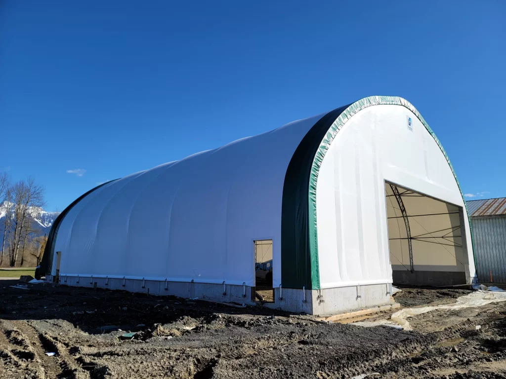 fabric aircraft maintenance hangar