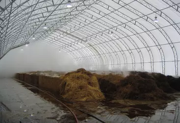 composting facility fabric building