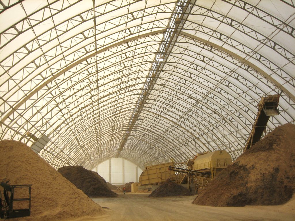 charette - fabric recycling center building