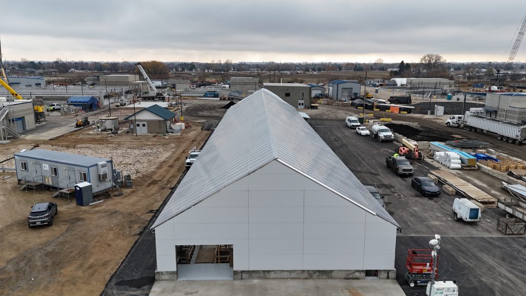 megadome-séchage des boues - meridian